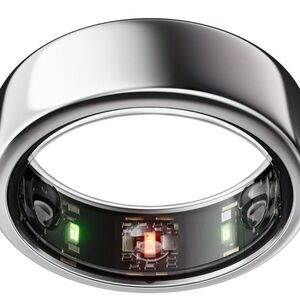 Oura Horizon Gen3 Silver Smart Ring - size 9 BRAND NEW